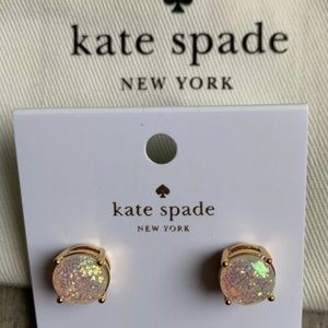 kate spade Jewelry - Kate Spade Gold Opal Glitter Earrings kate spade Jewelry - Kate Spade Gold Opal Glitter Earrings